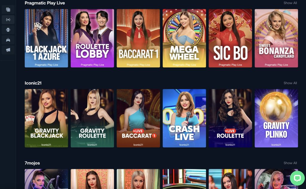 BetPanda Crypto Gambling Site Live Dealers