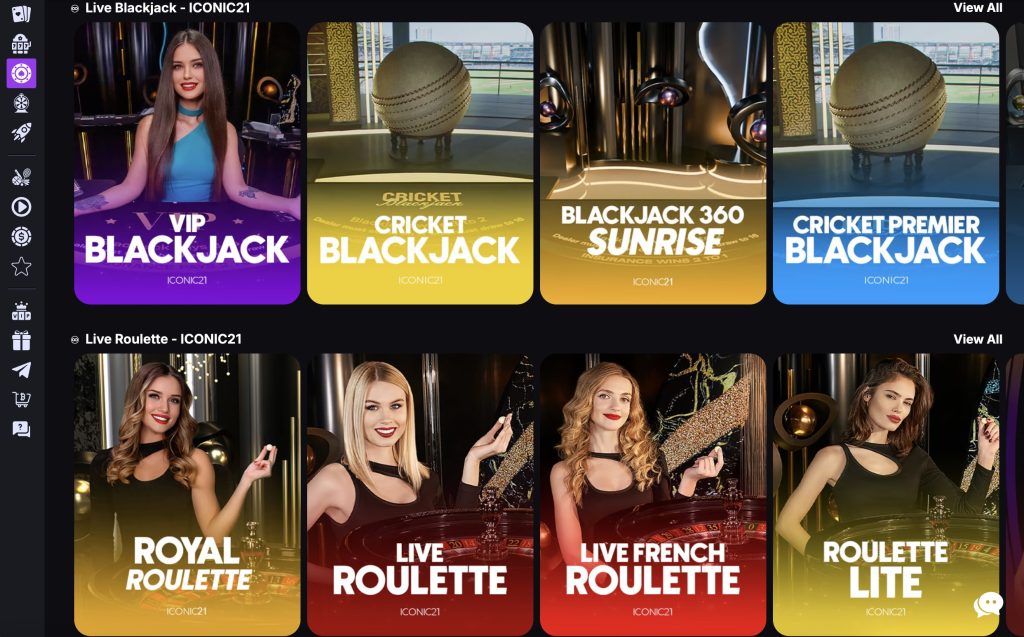 CoinCasino Crypto Gambling Site Live Dealers